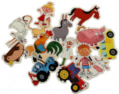 Игра развивающая с липучками «Синий Трактор. Любимые герои» - Фото 3