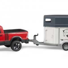 Пикап RAM 2500 c коневозкой и одной лошадью - Фото 3