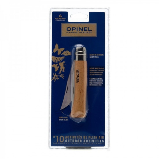 Нож складной «Opinel №10», рукоять из бука