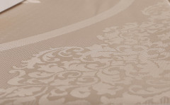 Скатерть овальная (жаккард, размер 160x220 см) - Фото 1