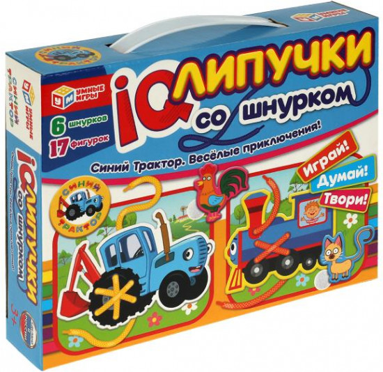 Игра развивающая с липучками «Синий Трактор. Весёлые приключения»