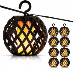 Гирлянда садовая на солнечной батарее «Огненные шары» - Фото 2