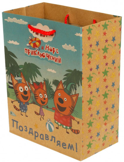 Подарочный пакет «Три кота»