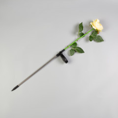 Светильник на солнечной батарее «Роза жёлтая» - Фото 5