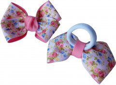 Набор бантов для волос ручной работы - Фото 4