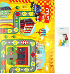 Игра-ходилка настольная «Весёлые грузовички» - Фото 2