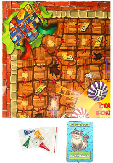 Настольная игра «Мыши против кота»