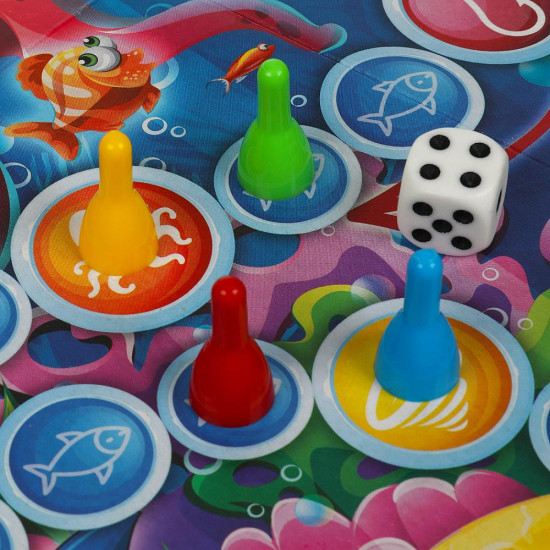 Игра-ходилка настольная «Голодная акула»