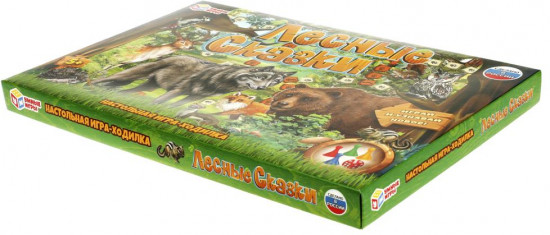 Игра-ходилка настольная «Лесные сказки»
