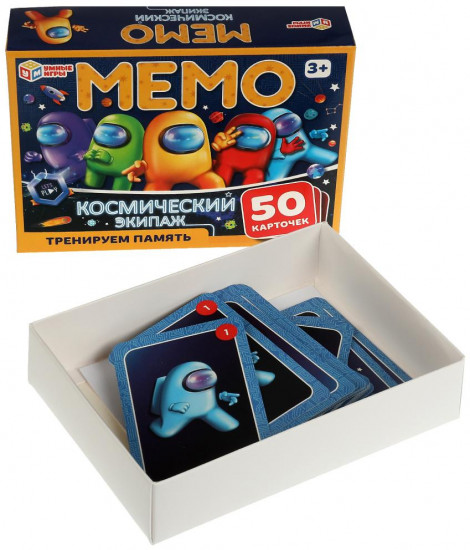 Игра настольная «Мемо. Космический экипаж»