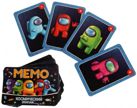 Игра настольная «Мемо. Космический экипаж»
