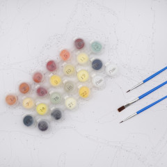 Картина по номерам «Доберман» - Фото 2