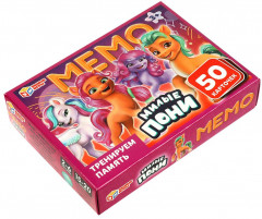 Игра настольная «Мемо. Милые пони» - Фото 1