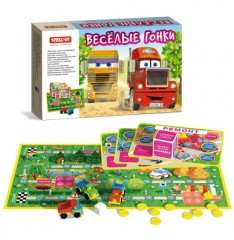 Настольная игра №33 "Веселые гонки" - Фото 1