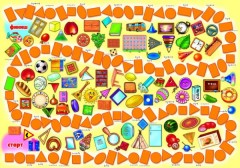 Настольная игра «Слоги, слова, фигуры» - Фото 1