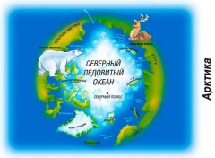 Демонстрационный материал «Океаны и материки» - Фото 1