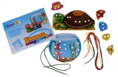 Игра - шнуровка «Умные шнурочки» №9 - Фото 1