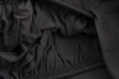 Простыня трикотажная на резинке (2-спальная, хлопок, 180x200+30 см), цвет серый - Фото 4