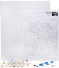 Картина по номерам «Счастливый щенок» - Фото 1