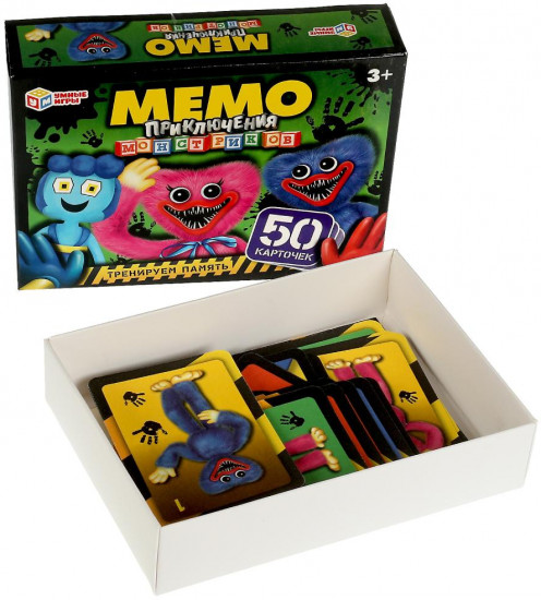 Игра настольная «Мемо. Приключения монстриков»