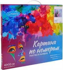 Картина по номерам «Царские павлины» - Фото 3