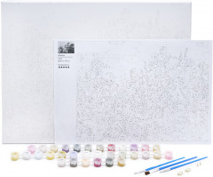 Картина по номерам «Ирисы» - Фото 1