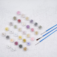 Картина по номерам «Ирисы» - Фото 2