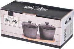 Набор банок с крышками на подставке - Фото 2