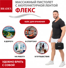 Массажный пистолет с акупунктурной лентой «Флекс» - Фото 14