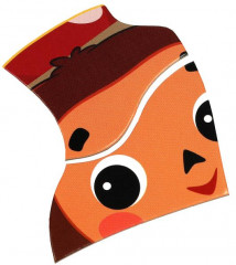 Пазл фигурный в рамке «Чебурашка» - Фото 3