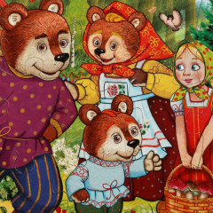 Пазл в рамке развивающий «Три медведя» - Фото 2