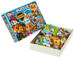 Набор пазлов в коробке 2 в 1 «Суперщенки» - Фото 1