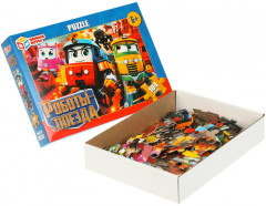 Пазл классический «Роботы-поезда» - Фото 1