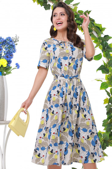 Платье «Цветочный роман, красотка»