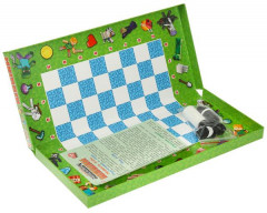 Игра настольная шашки «По мотивам Minecraft» - Фото 1