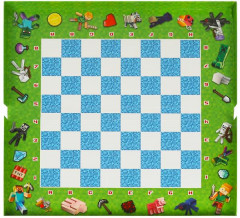 Игра настольная шашки «По мотивам Minecraft» - Фото 2