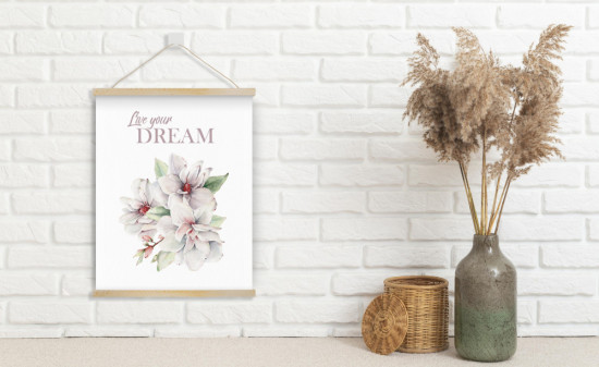 Настенное подвесное панно «Love your dream»