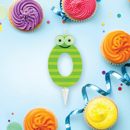 Свеча-цифра для торта «Цифра 0»