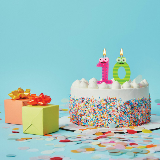 Свеча-цифра для торта «Цифра 0»