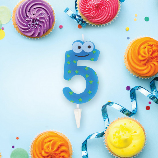 Свеча-цифра для торта «Цифра 5»