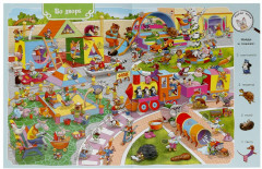 Город животных. Виммельбух. Найди и покажи - Фото 1