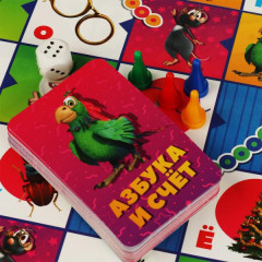 Игр-ходилка настольная «Азбука и счёт» - Фото 3