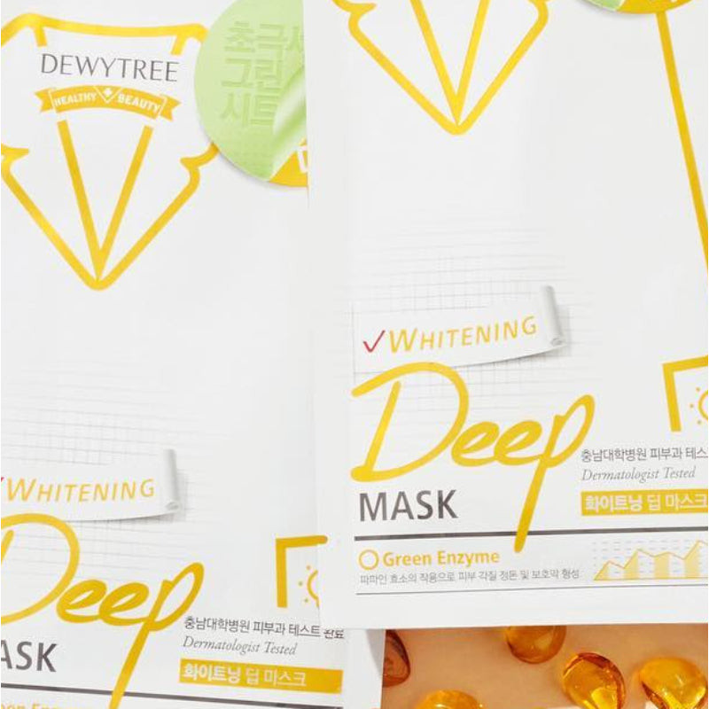 Маска для лица отбеливающая с лимонной травой «Whitening Deep Mask ...