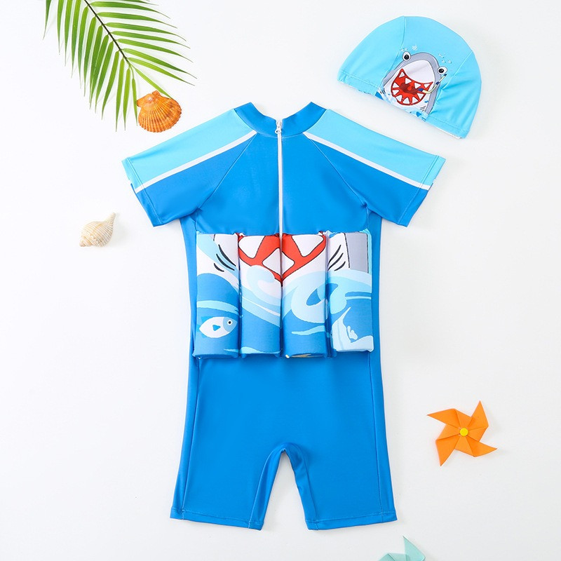 Купальник с поплавками для мальчиков | AquaKids Collection | Bubble beachwear | Фото 2