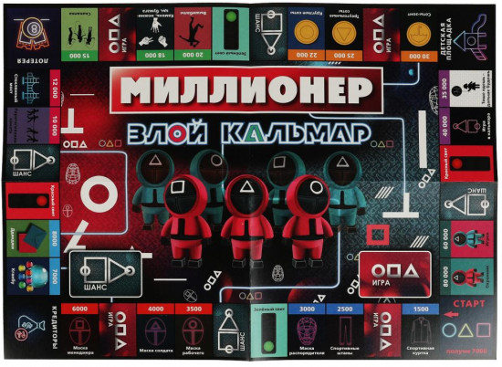 Игра настольная «Злой кальмар»