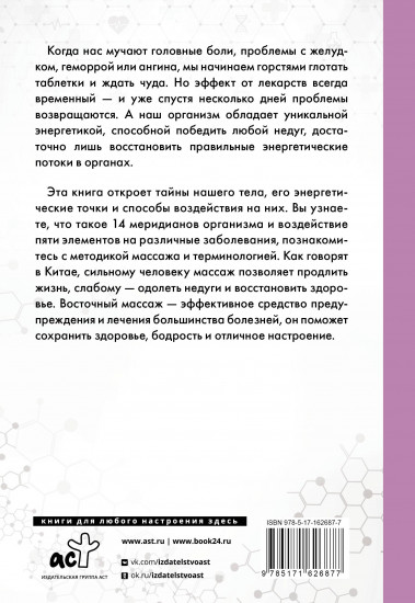 Целительные точки в пошаговых схемах и иллюстрациях