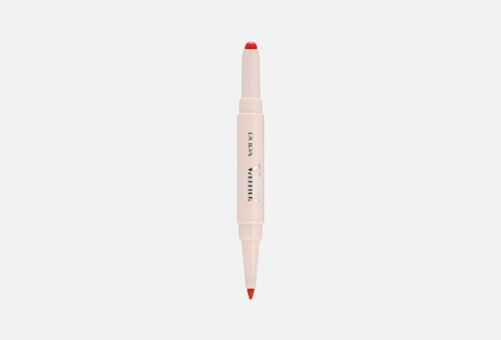 Помада-карандаш двусторонняя для губ «Vamp! Creamy Duo», тон 011 Orange red