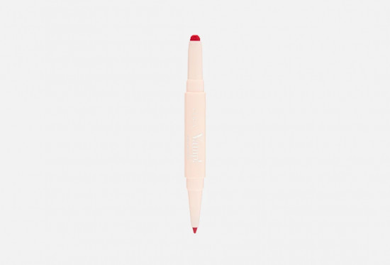 Помада-карандаш двусторонняя для губ «Vamp! Creamy Duo», тон 012 Cherry red