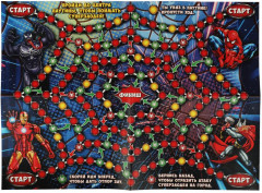 Игра-ходилка настольная «Супергерои» - Фото 1