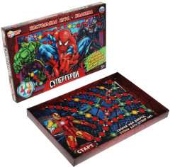 Игра-ходилка настольная «Супергерои» - Фото 3
